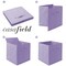 Casafield Set of 12 Collapsible Fabric Cube Storage Bins - Foldable Cloth Baskets for Shelves, Cubby Organizers & More